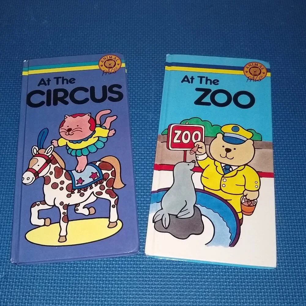 Animal Pals: At the Zoo, At the Circus by Price Stern Sloan Vintage
